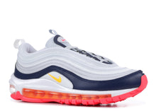 Cargar imagen en el visor de la galería, Réplica AIR MAX 97 &quot;PLATINUM NAVY ORANGE&quot;
